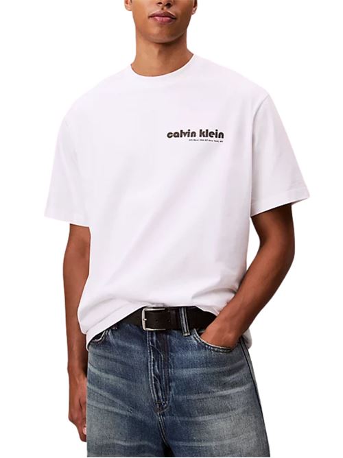 T-shirt in cotone Calvin Klein Jeans | LV04RC829GYAA